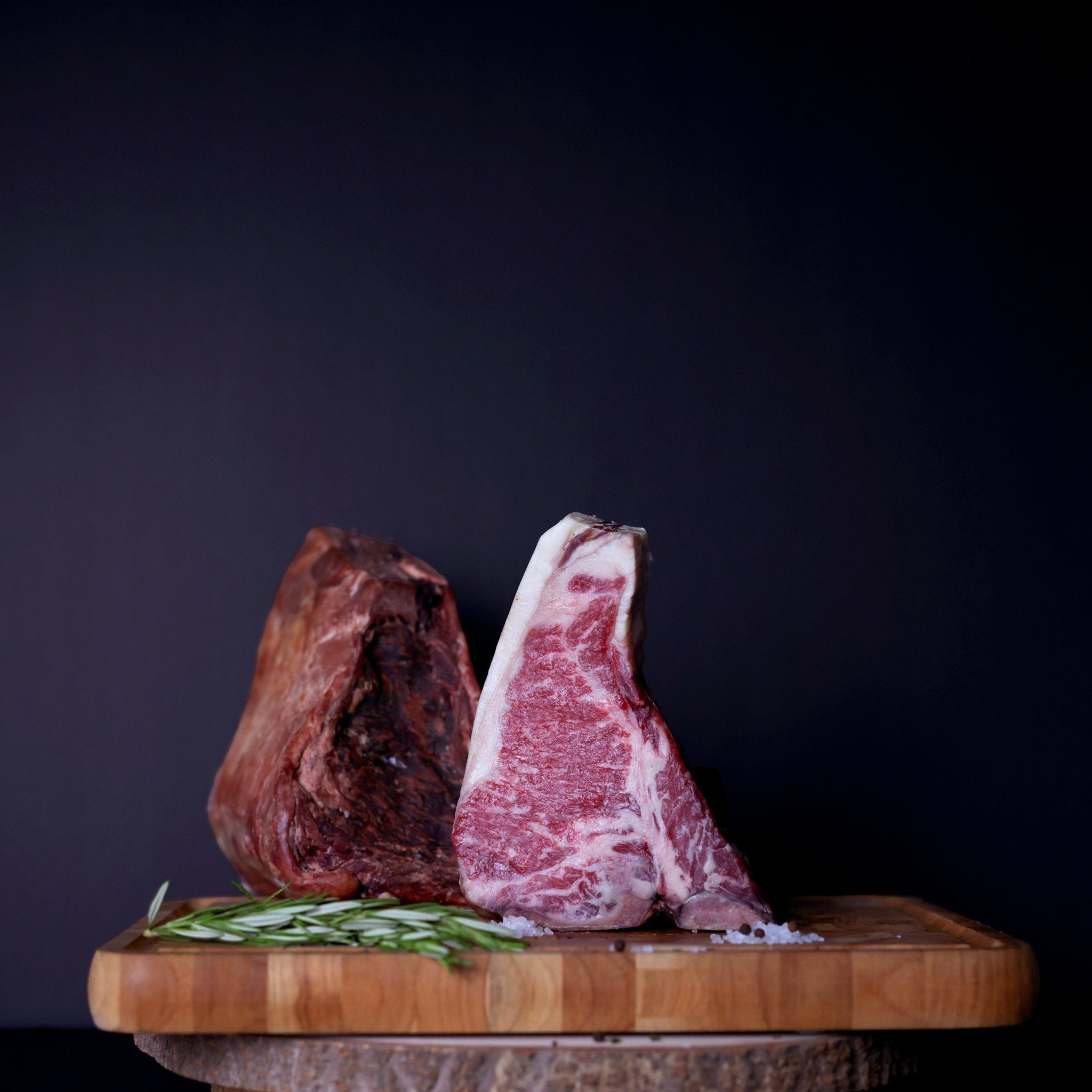 30-Day Dry-Aged USDA Prime T-Bone Steak - Meats and Cuts